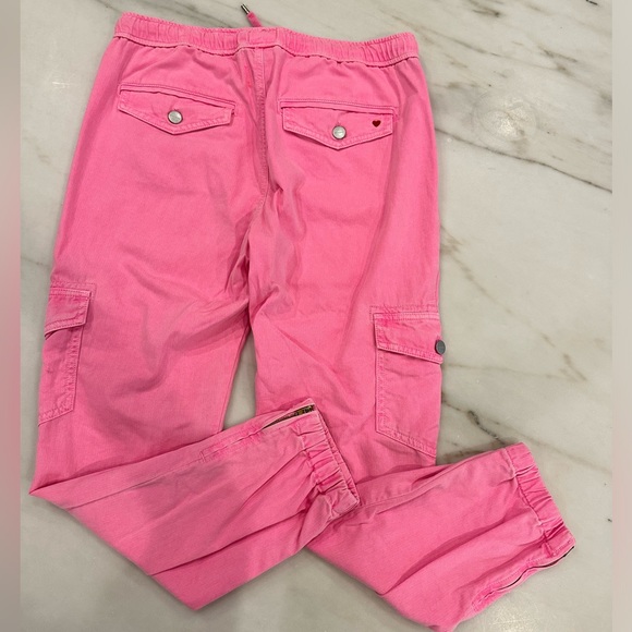 SUNDRY pink cargo joggers in size SUNDRY sizing of 2 which is like a medium. - Picture 4 of 13